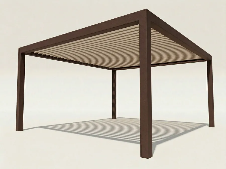 Configurație pergolă autoportantă