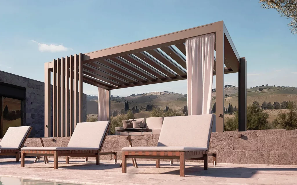Pergolă bioclimatică Carrera